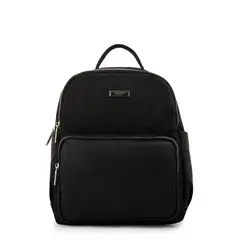 AMPHORA - Mochila manchester mediana negro