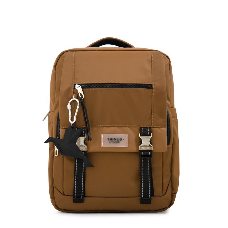 TRINUS - Mochila travel grande dania beige oscuro