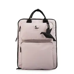 TRINUS - Mochila porta notebook grande lorenza blanco crudo