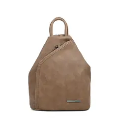 AMPHORA - Mochila mediana yomy taupe