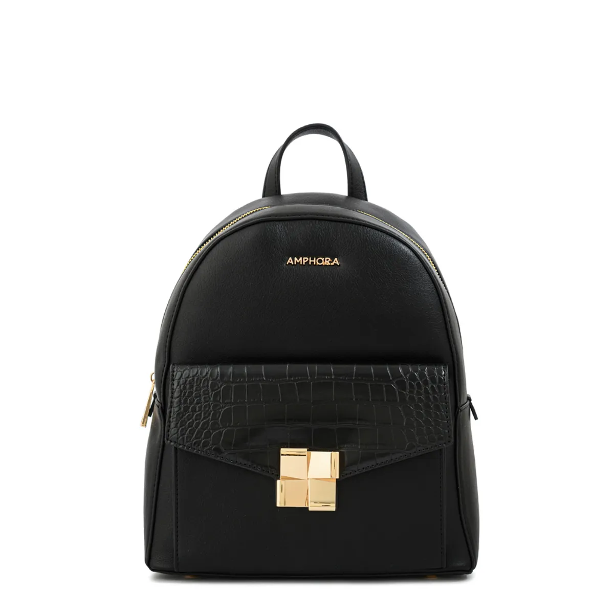 AMPHORA - Mochila hera mediana negro especial