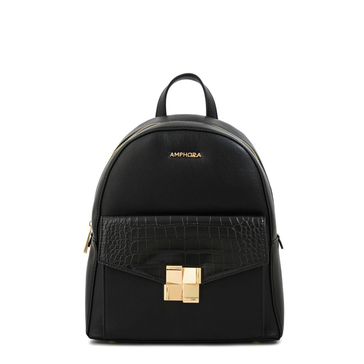 AMPHORA - Mochila hera mediana negro especial