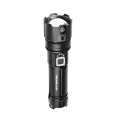 TECNOLAB - Linterna Led Zoom Telescópico 16cms Resiste Agua - PS