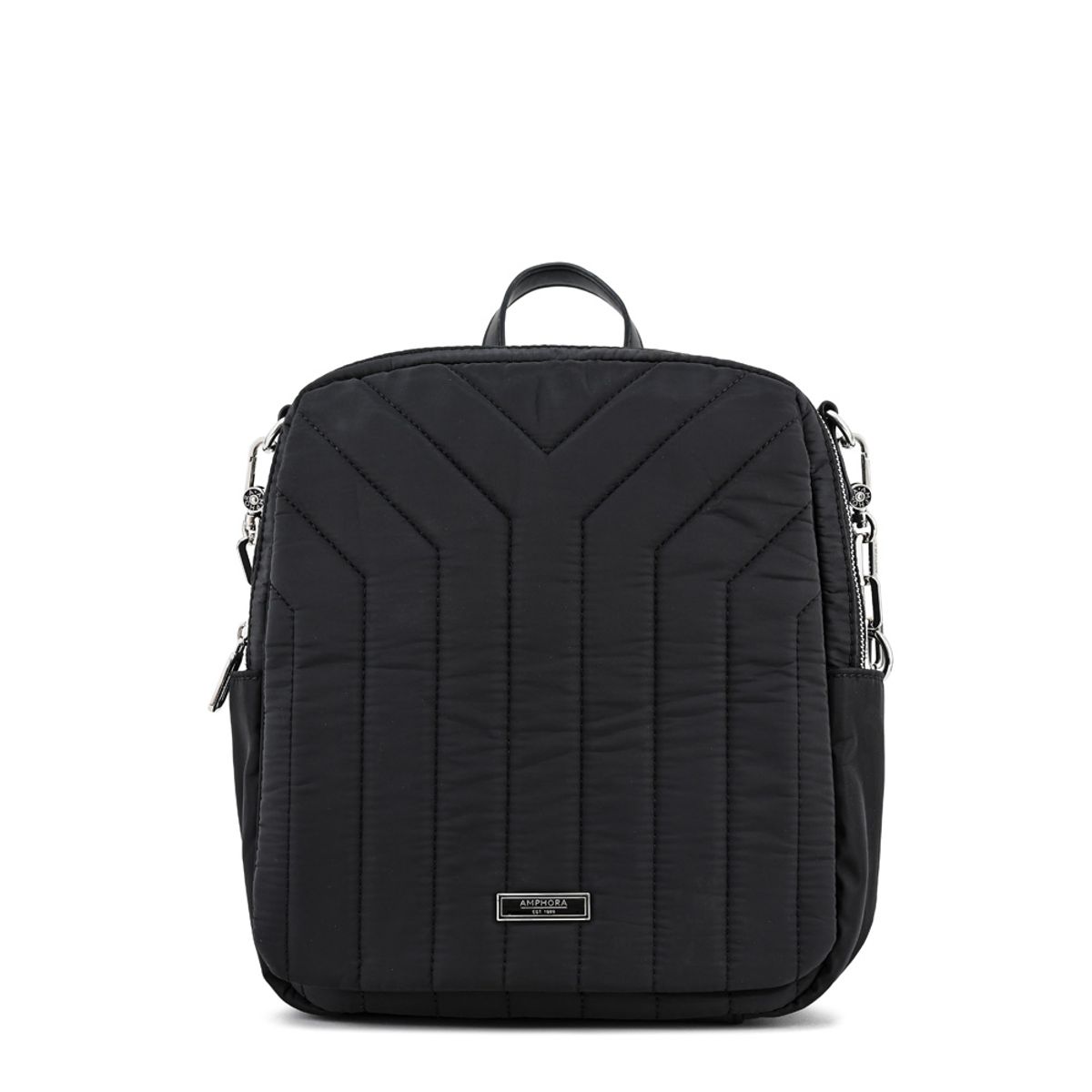 AMPHORA - Mochila armenia mediana negro especial