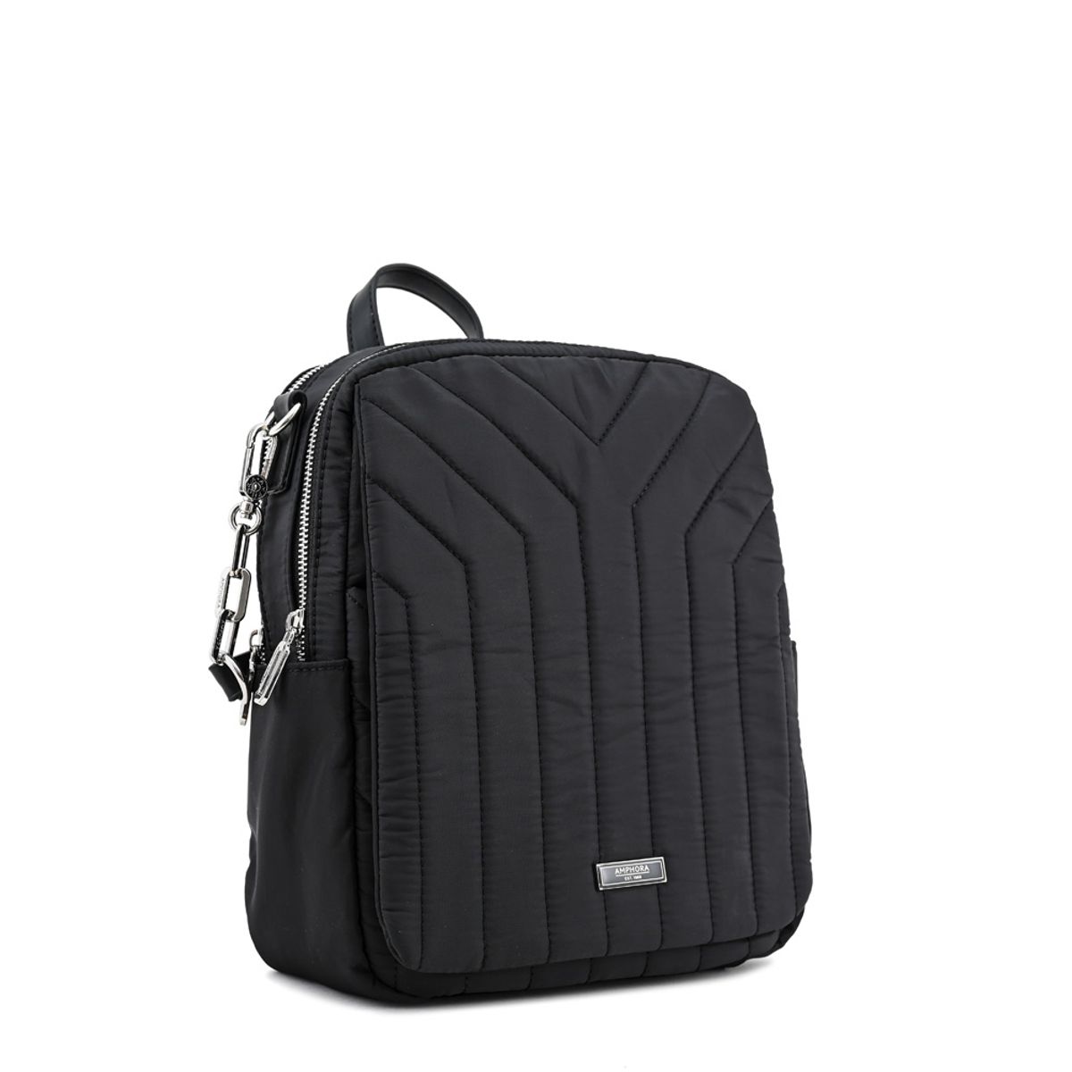 AMPHORA - Mochila armenia mediana negro especial