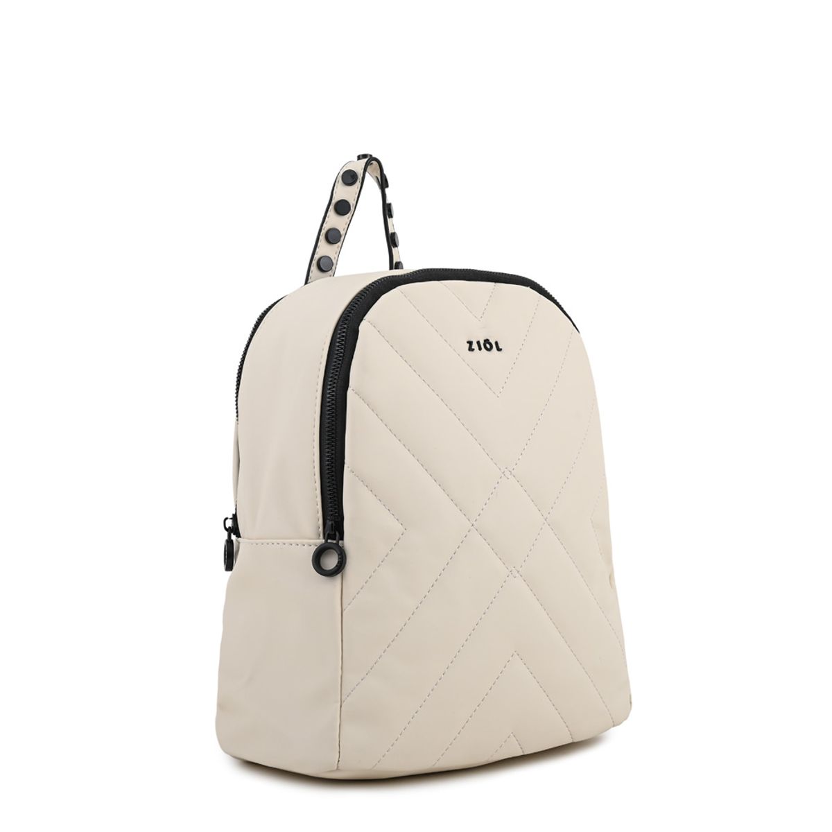 ZIOL - Mochila martine mediana blanco crudo