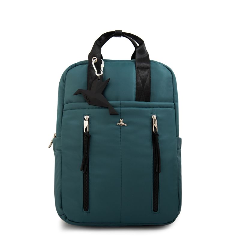 TRINUS - Mochila porta notebook grande juliana petroleo oscuro