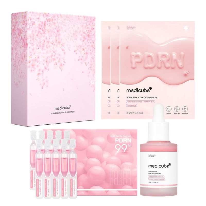 MEDICUBE - Set Regalo Pink PDRN para Piel de Cristal Medicube