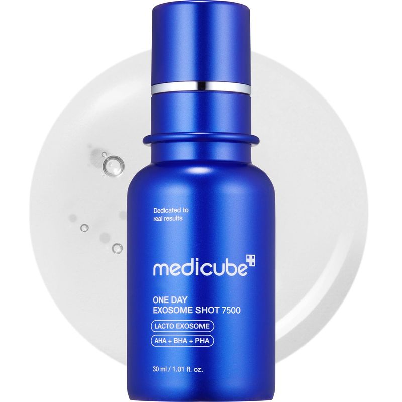 MEDICUBE - Suero Facial con Exosomas Spicules y Ácidos AHA+B 30ml Medicube