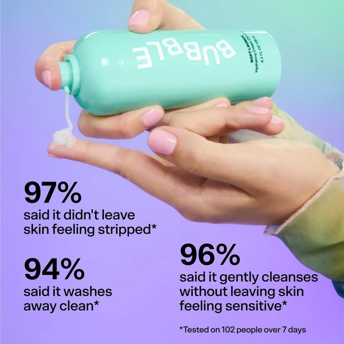 BUBBLE - Soft Launch Limpiador Crema Hidratante 125ml Bubble