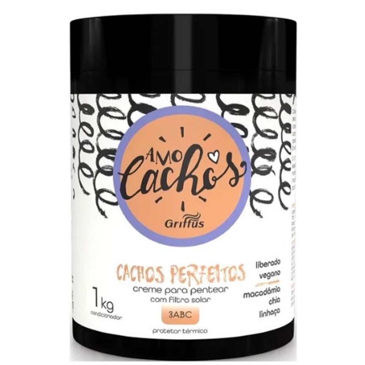 GRIFFUS - CREMA PARA PEINAR CACHOS PERFECTOS 1KG GRIFFUS