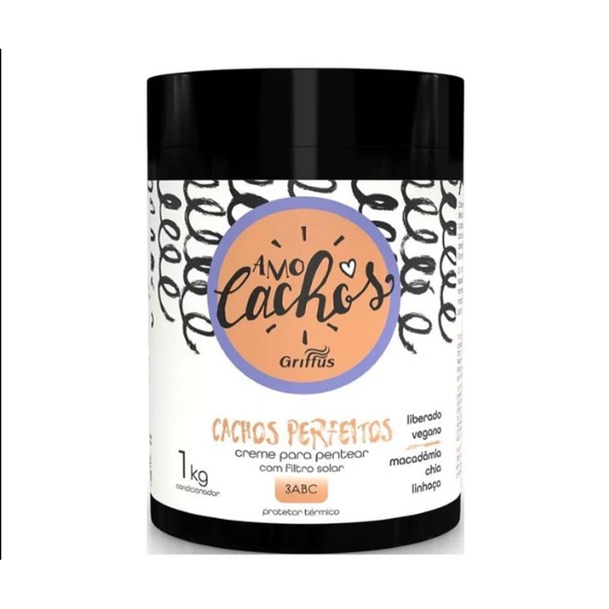 GRIFFUS - CREMA PARA PEINAR CACHOS PERFECTOS 1KG GRIFFUS