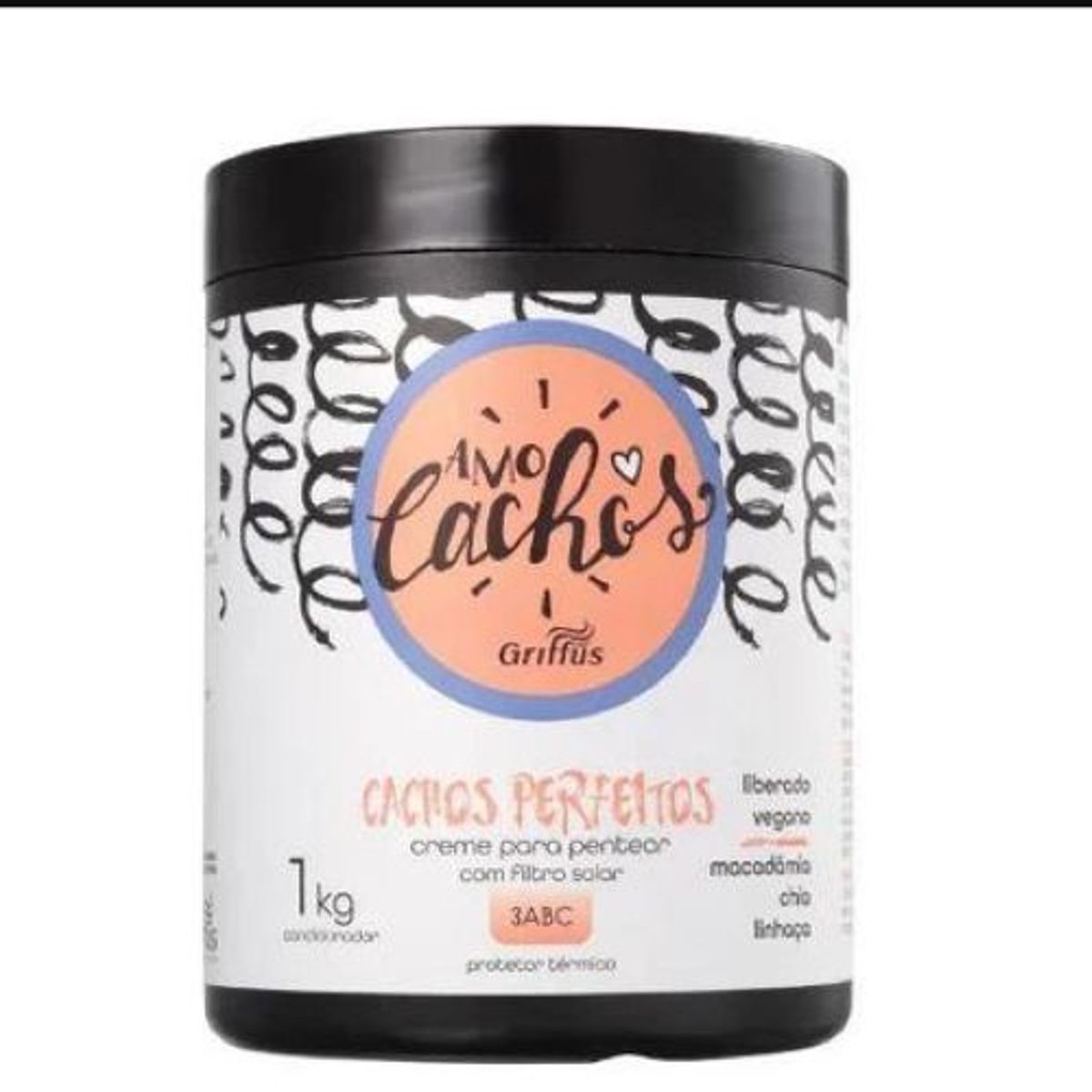 GRIFFUS - CREMA PARA PEINAR CACHOS PERFECTOS 1KG GRIFFUS