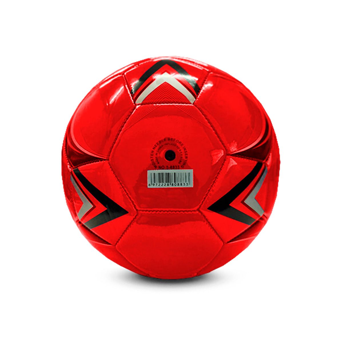 GENERICO - Balon Minsa - Futbol Modelo 8833 #5 - Rojo