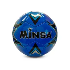 GENERICO - Balon Minsa - Futbol Modelo 8833 #5 - Azul