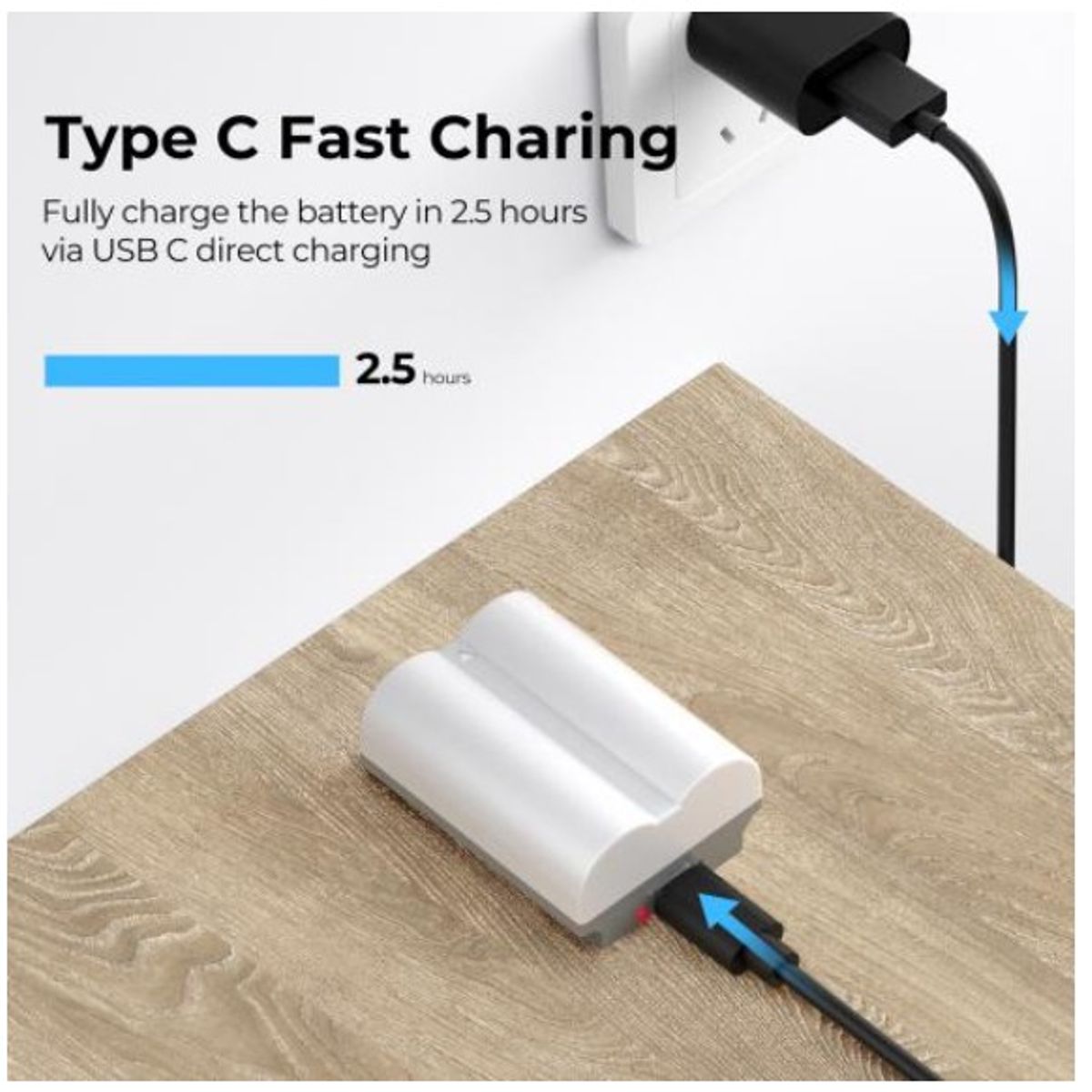 GENERICO - BATERÍA USB-C KF CONCEPT NP-W235 FUJI 2400MAH