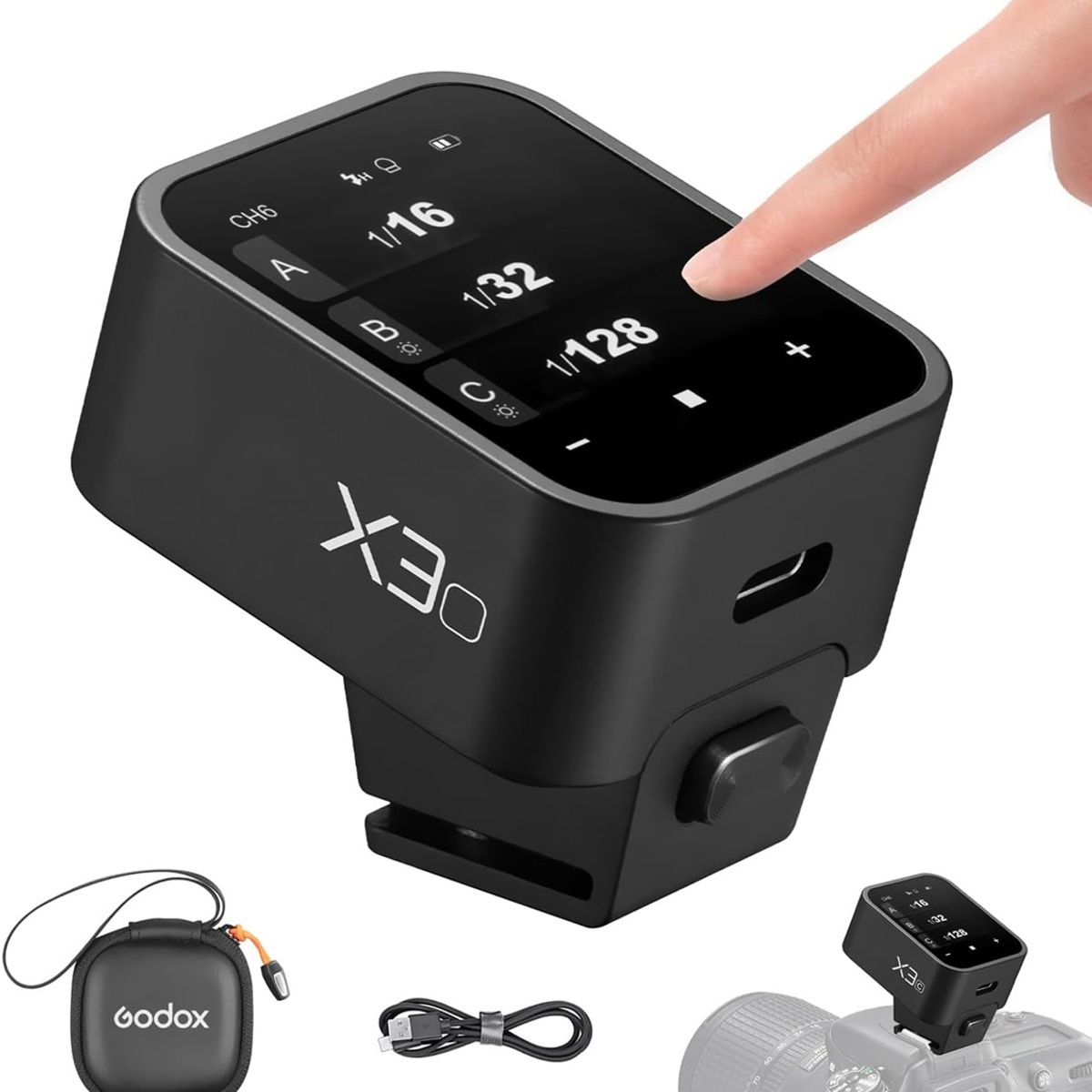 GODOX - TRIGGER GODOX X3 PARA NIKON TTL HSS