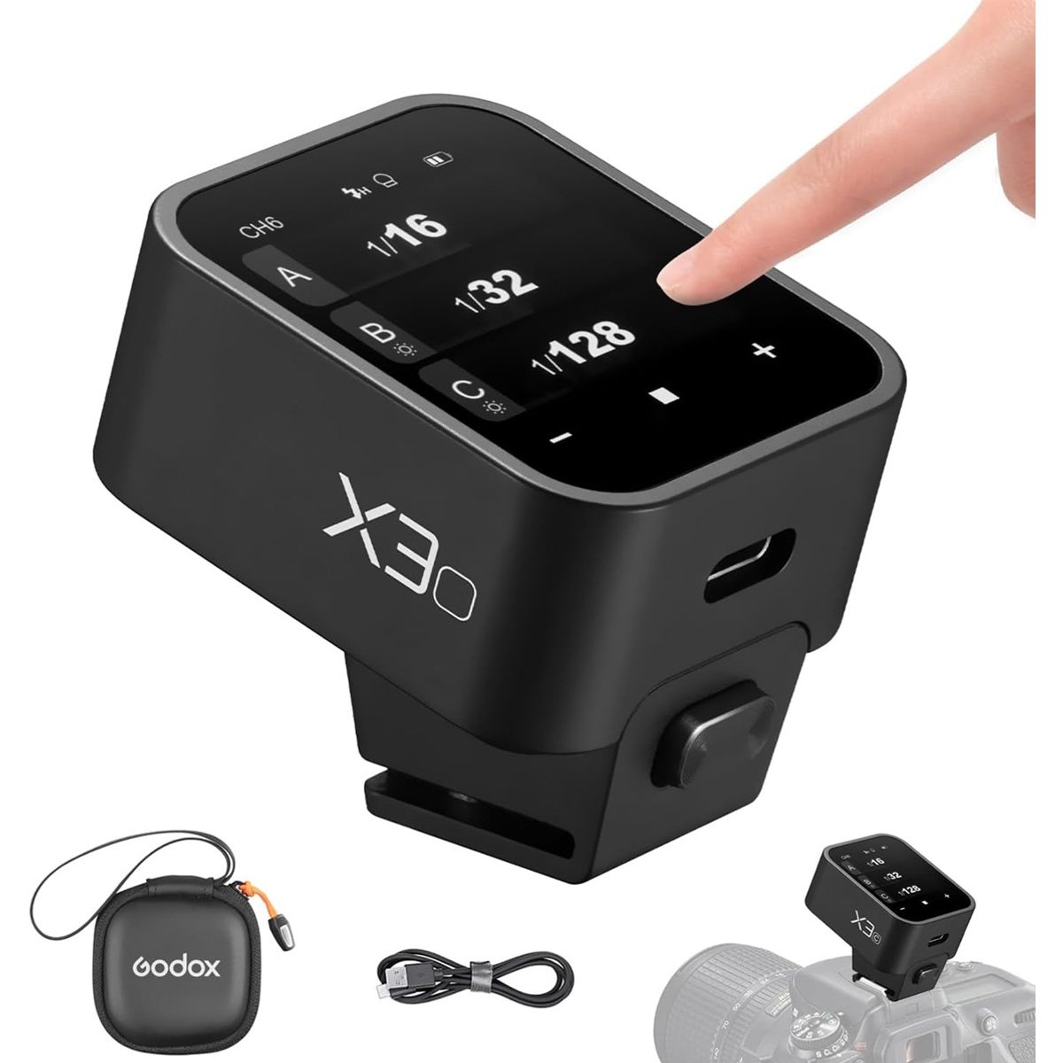 GODOX - TRIGGER GODOX X3 PARA NIKON TTL HSS