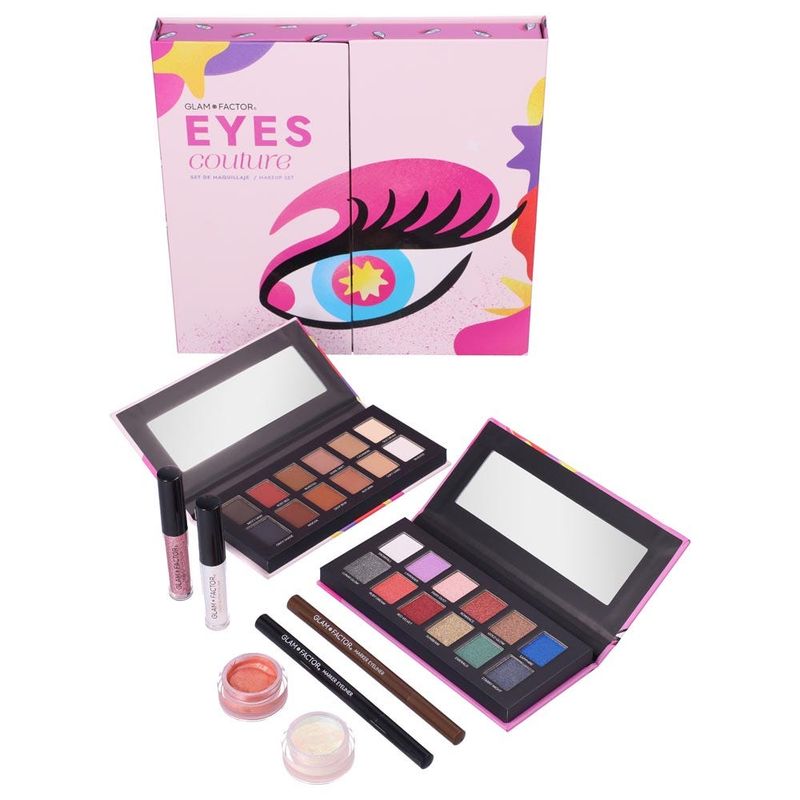 GLAM FACTOR - Set de Maquillaje Eyes Couture