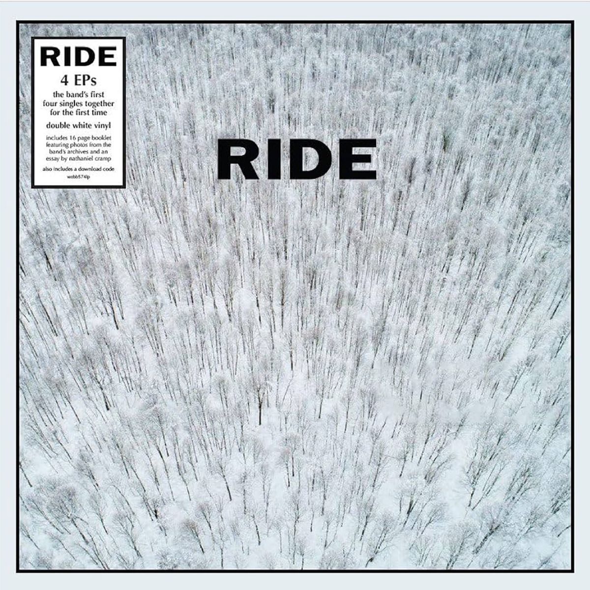 GENERICO - Ride -4 EPs Vinilo Doble White + Booklet