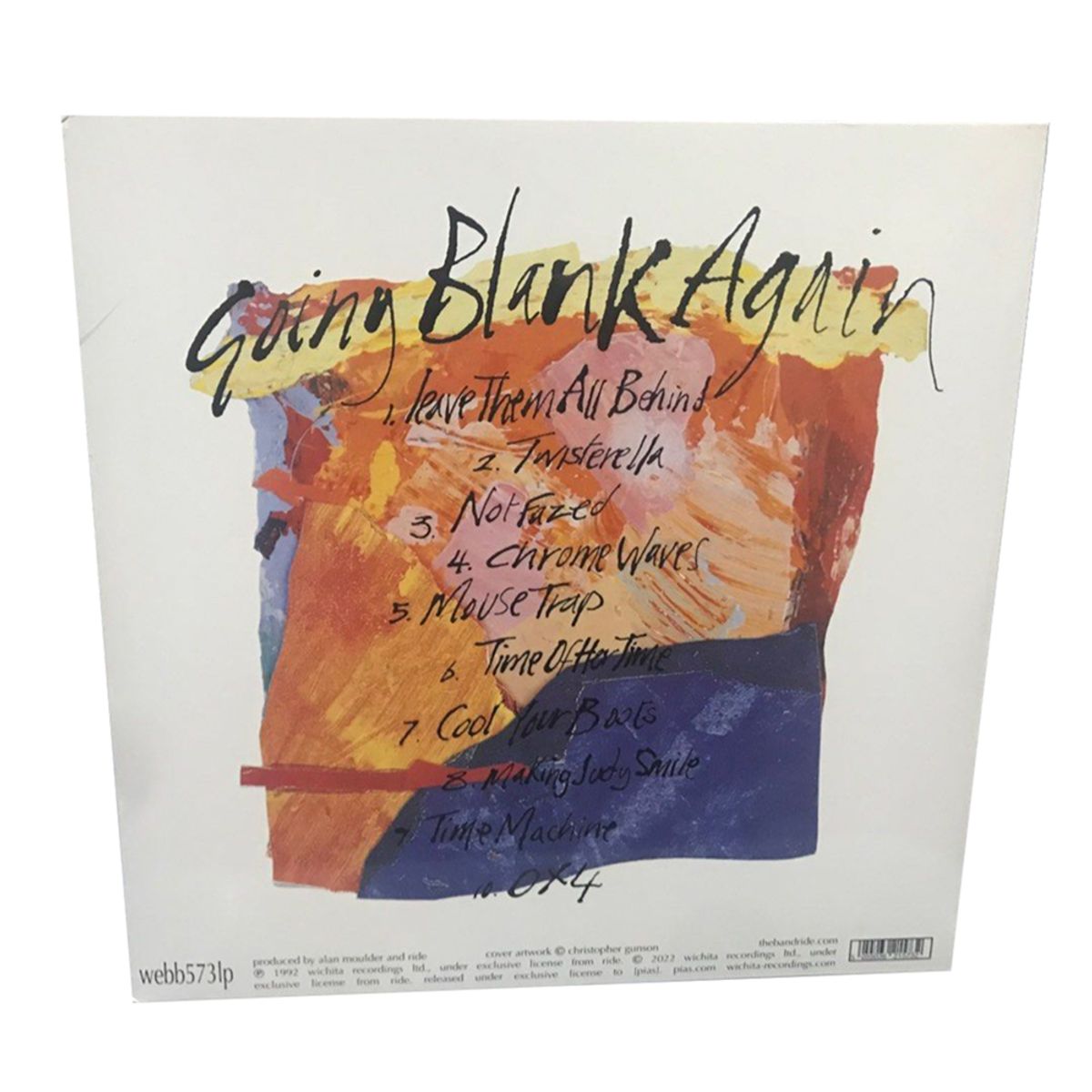 GENERICO - Ride -Going Blank Again Vinilo Doble Orange Transparent