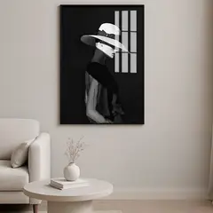 RE DECORA - Cuadro Decorativo Vestido Negro