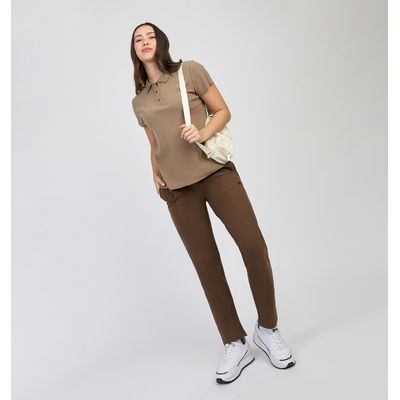 Imagen 2 del producto PANTALON MUJER LORETA CAFÉ OSCURO