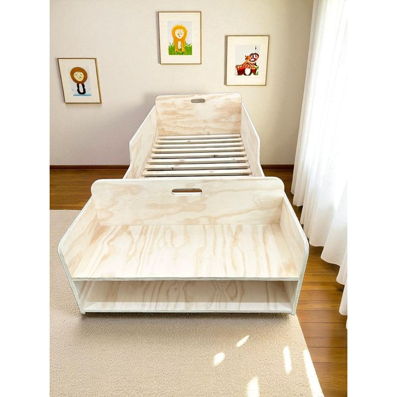 GENERICO - Cama Montessori + Almacenaje