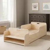 GENERICO - Cama Montessori + Almacenaje