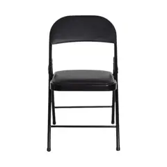 GENERICO - Silla Plegable Negra Ideal para Oficinas Gms