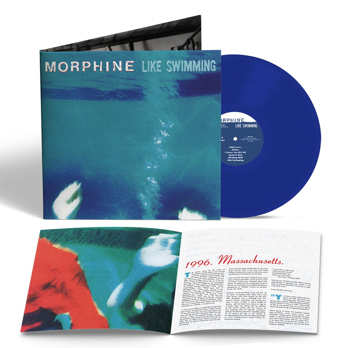 GENERICO - Morphine -Like Swimming Vinilo Simple Blue + Booklet