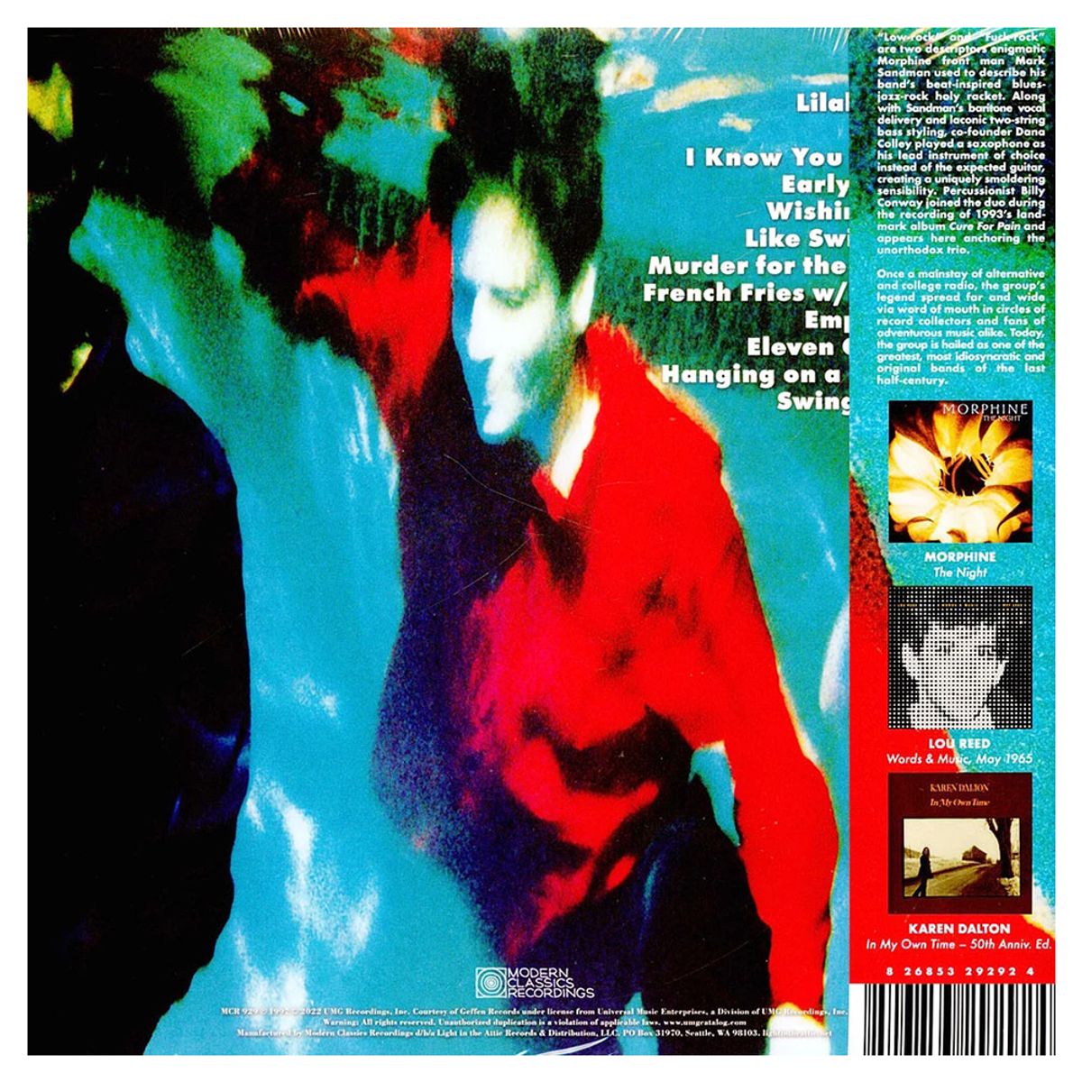 GENERICO - Morphine -Like Swimming Vinilo Simple Blue + Booklet