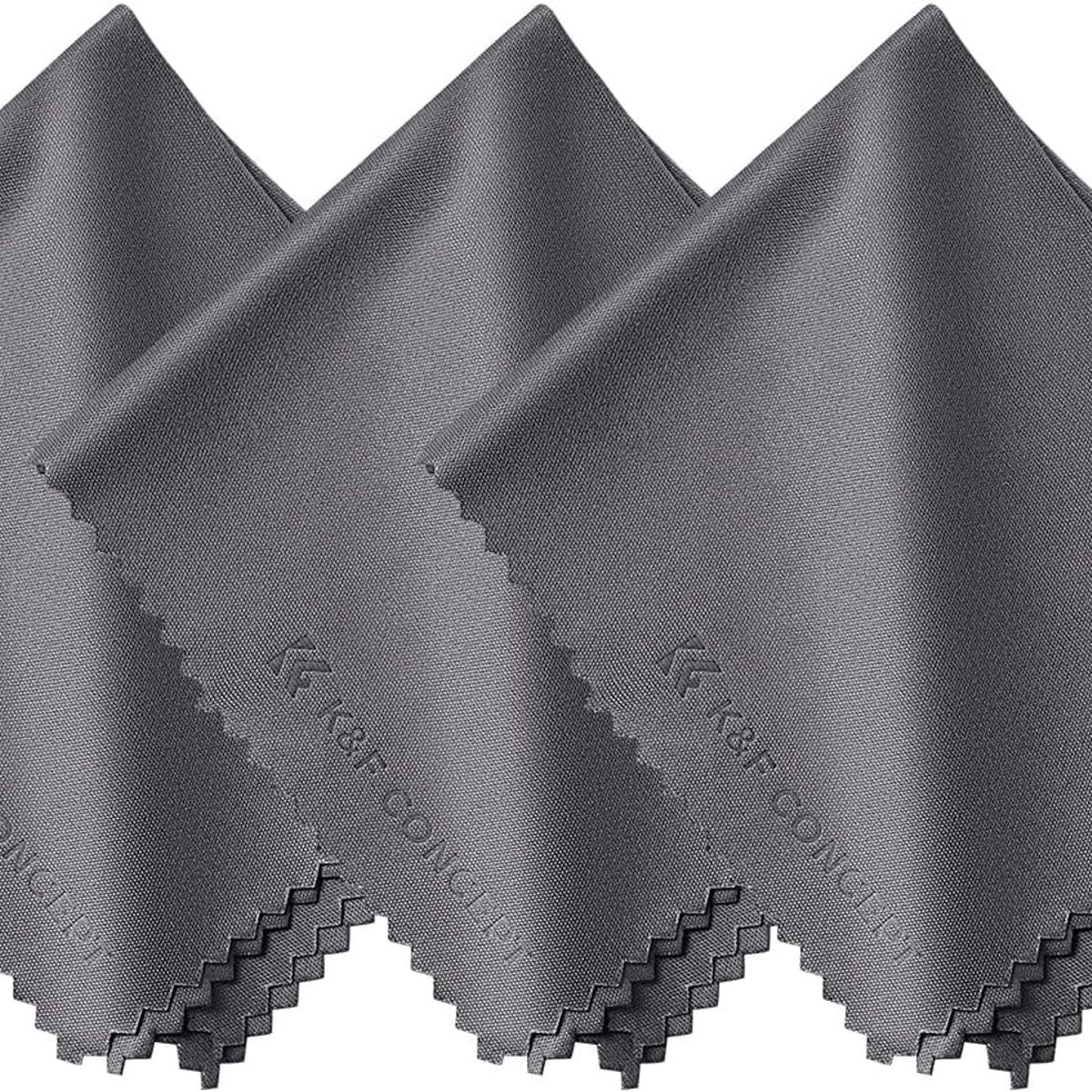 GENERICO - KIT 3 PAÑOS MICROFIBRA LIMPIEZA KF CONCEPT 15X18CM