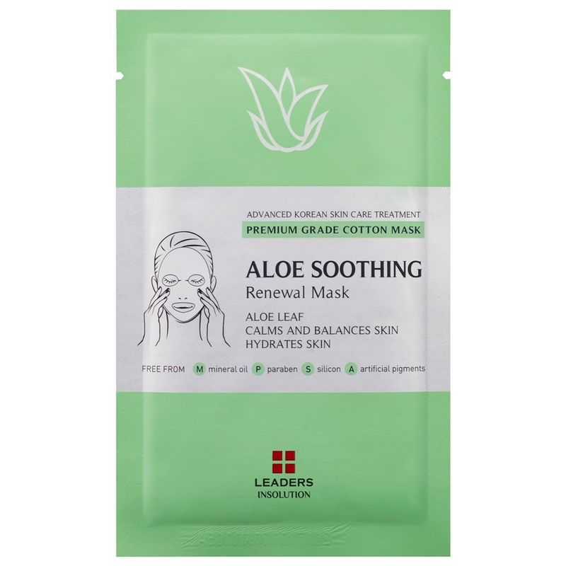 LEADERS LOGIC - Mascarilla Facial Aloe Soothing Skin Renewal