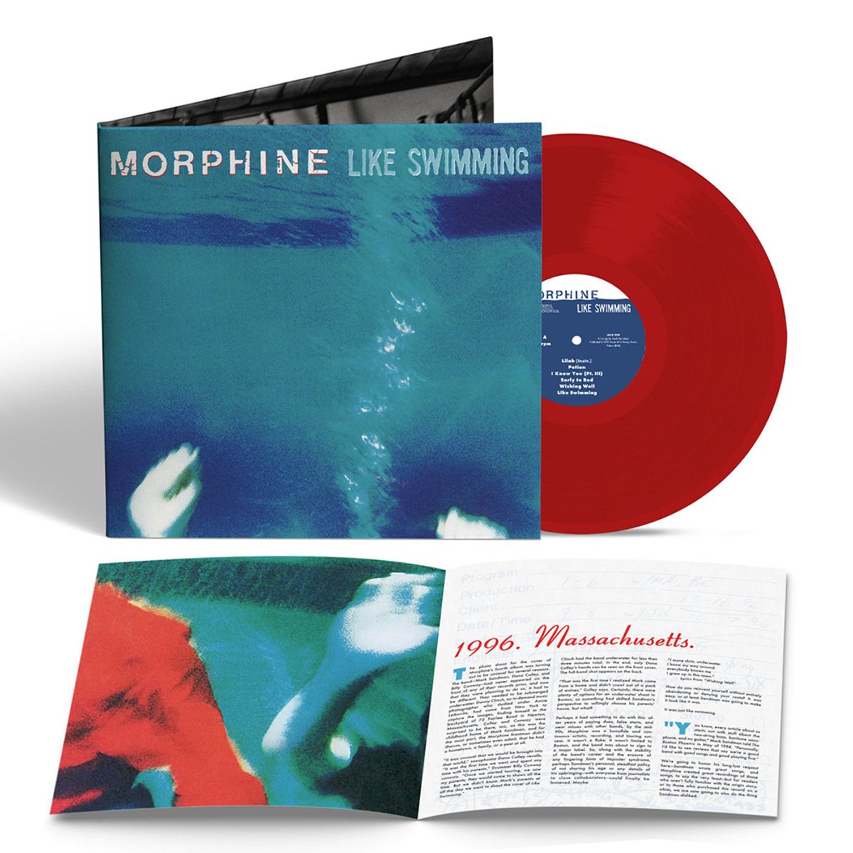 GENERICO - Morphine -Like Swimming Vinilo Red Translucent + Booklet