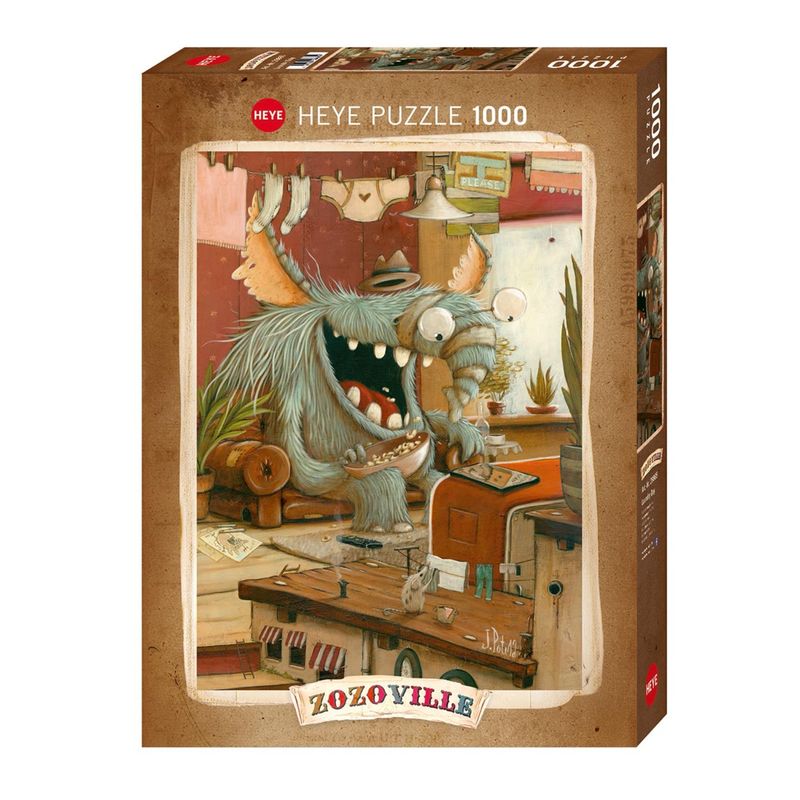 HEYE - Puzzle Rompecabezas Heye 1000 - Zozoville Laundry Day