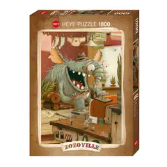 HEYE - Puzzle Rompecabezas 1000 - Zozoville Laundry Day