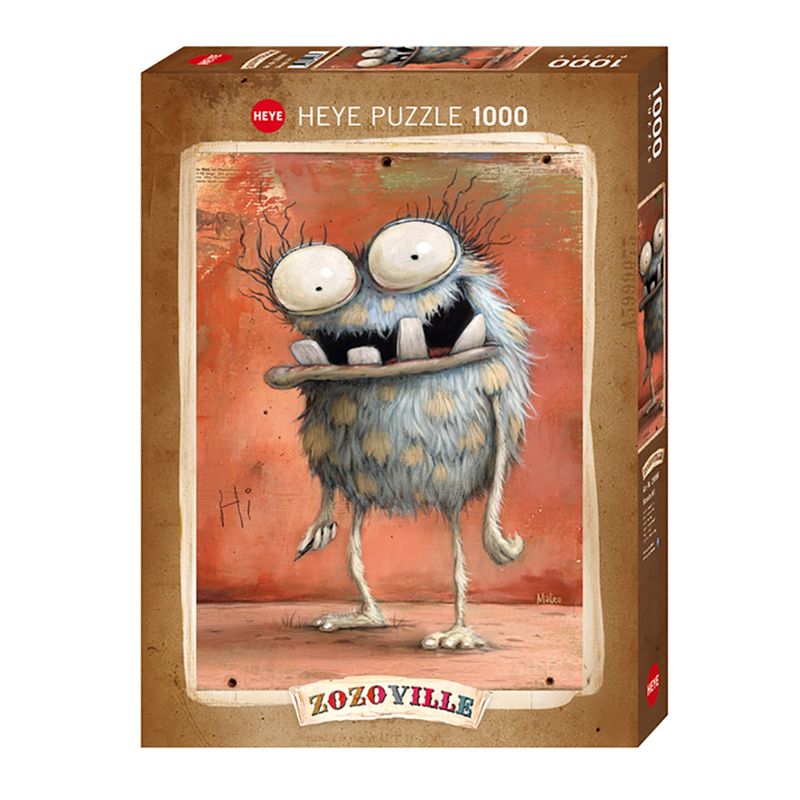 HEYE - Puzzle Rompecabezas Heye 1000 - Zozoville Monsta Hi