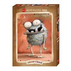 HEYE - Puzzle Rompecabezas 1000 - Zozoville Monsta Hi
