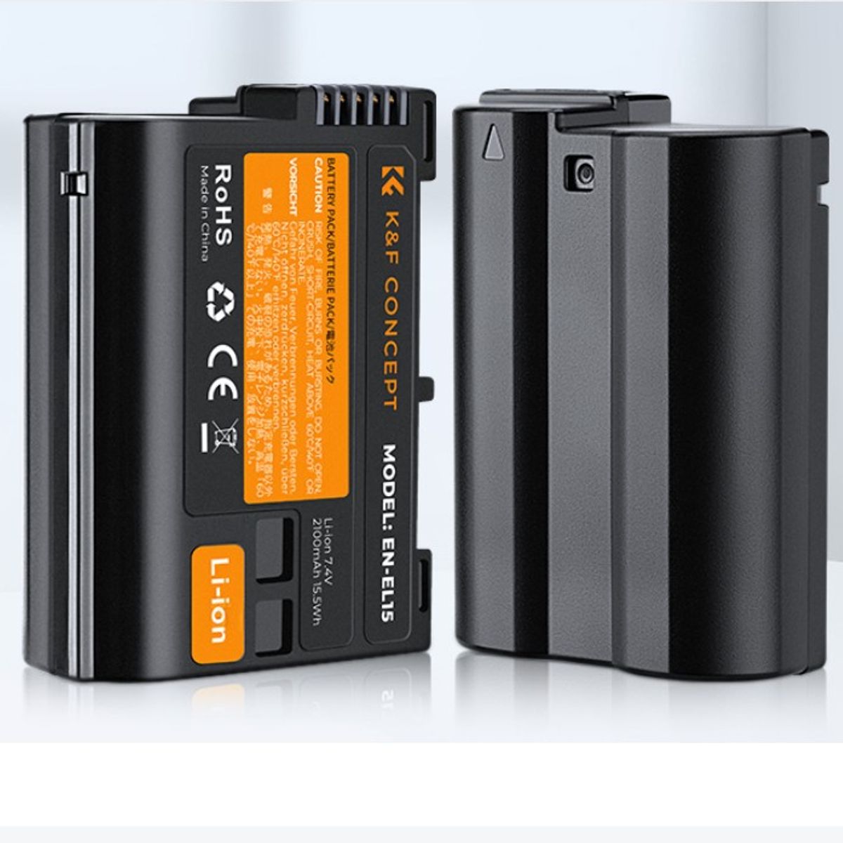 GENERICO - BATERÍA KF CONCEPT EN-EL15 NIKON 2100 MAH