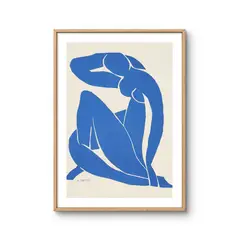 GENERICO - Cuadro Decorativo Desnudo Azul Henry Matisse 72x52cm