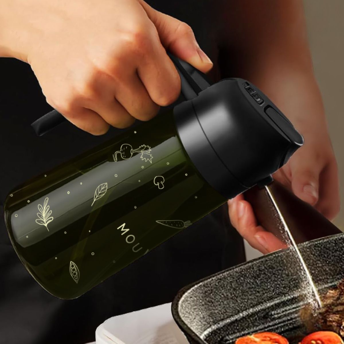 Rociador De Aceite Mouvair 2 en 1, marca MOUVAIR - Foto 2