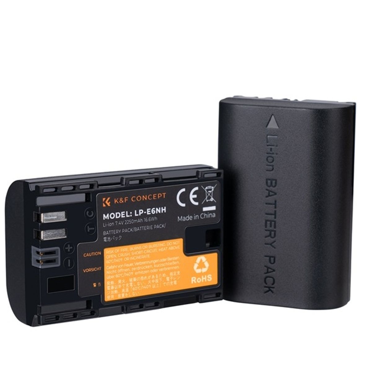 GENERICO - BATERÍA KF CONCEPT LP-E6NH CANON 2250 MAH