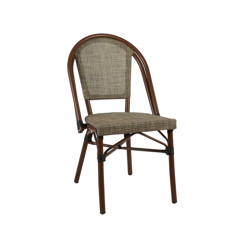PANDALINO - Silla Parisina Lyon Beige - Elegancia y Resistencia al Aire Libre