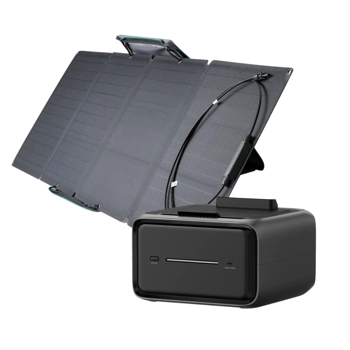 ECOFLOW - EcoFlow Batería River 3 Plus 572Wh + Panel Solar 110W