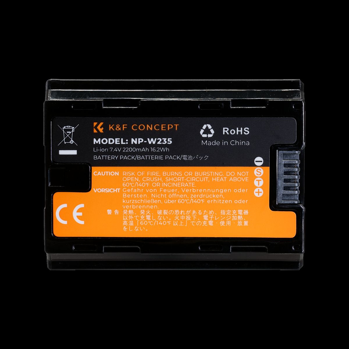 GENERICO - BATERÍA KF CONCEPT NP-W235 FUJI 2200MAH