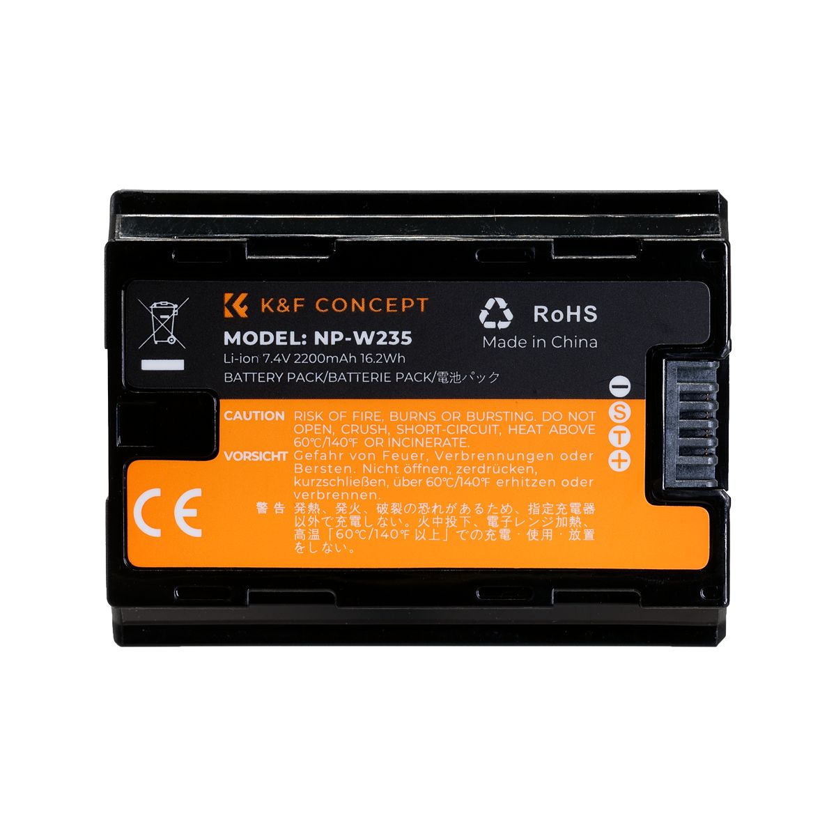 GENERICO - BATERÍA KF CONCEPT NP-W235 FUJI 2200MAH