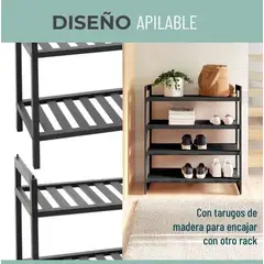 GENERICO - Organizador de madera cafe