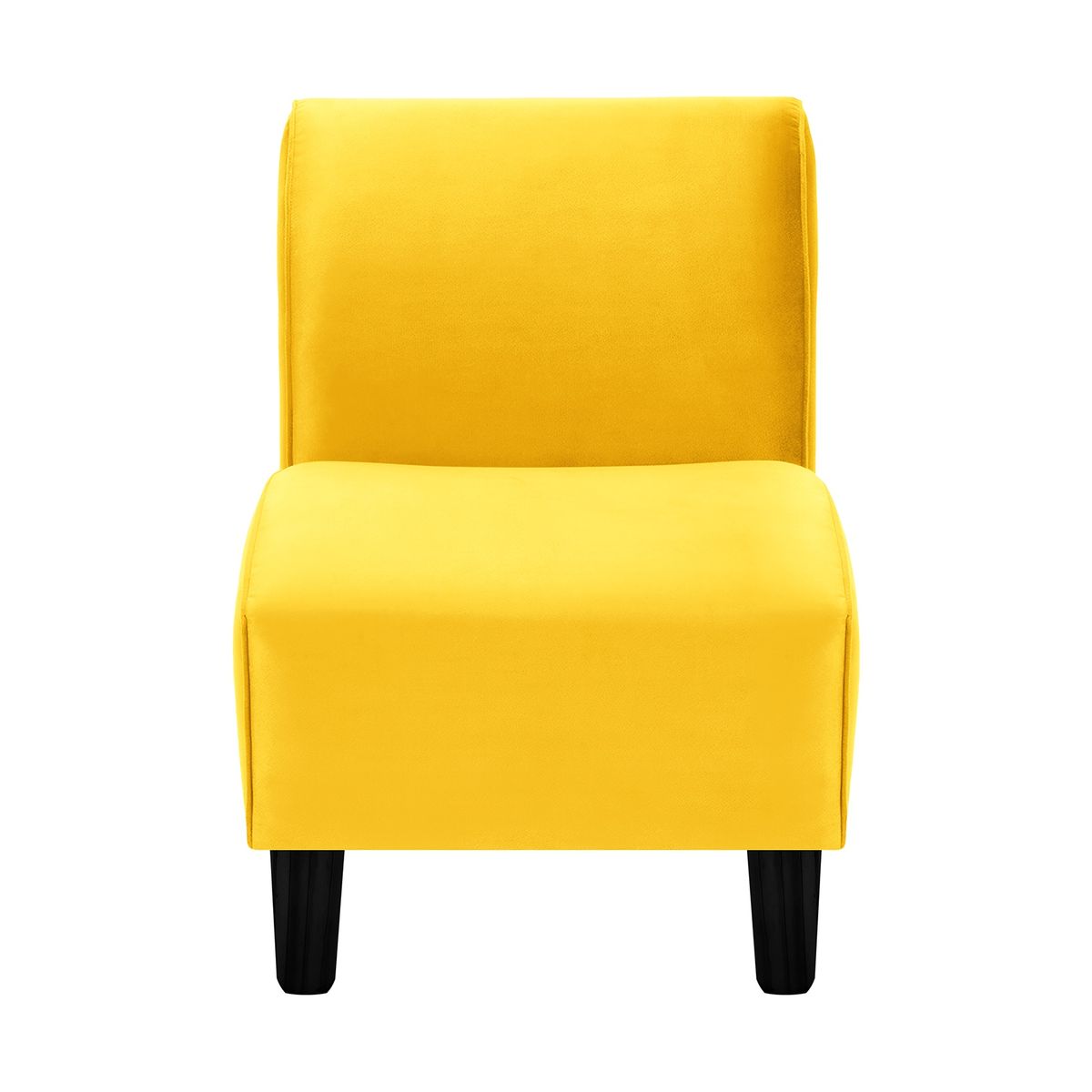 BODEVIR - Poltrona Soft 1C Felpa 00 Amarillo