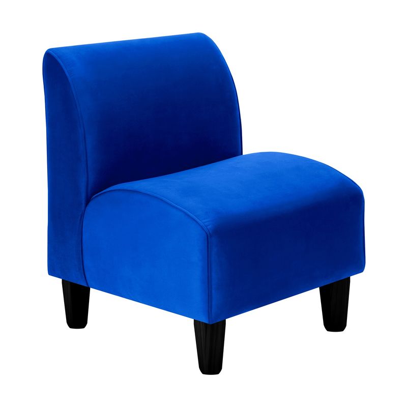 BODEVIR - Poltrona Soft 1C Felpa 00 Azul Rey